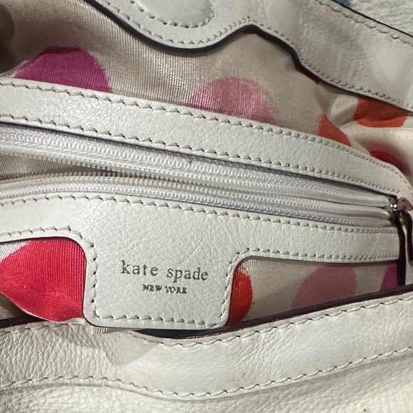 Kate Spade White Shoulder Bag with Braided Strap - Picture 9 of 10
